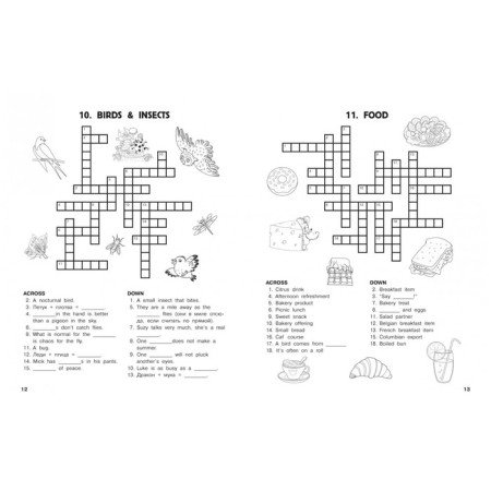 Crosswords in English for elementary school. Matveev S.A.-2
