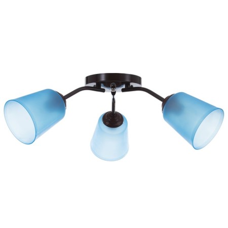 Causte "Online" (cylinder) 3x15W E27 Model: BR 00216 Wenge/Blue