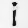 Lightning secret, No. 3, non -income, locking machine, 25 cm, black color