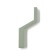 Furniture hook Cappio tranquility, one -rod, green color