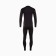 Male thermal underwear (jumper, pants), black color, size 46