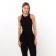 T -shirt female, black color, size 46