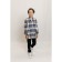 Surchashka upper for ISEE boys, height 146-152 cm, blue color