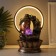 Table Polystone Fountain from the network, backlight "Buddha - Stream of Consciousness" 25x20x34 cm
