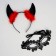 Carnival set "Chertic" (rim+mask)