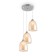 Suspended lamp Freya Fr5375PL-03CH1 ASTERY, 370x370x900 mm, E27, 3x60W, color chromium