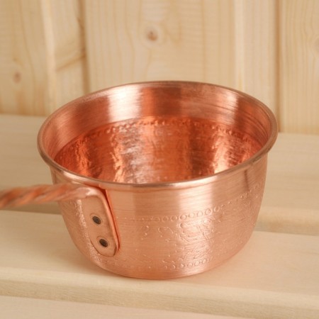 Copper bucket, 0.2l, with a handle-7