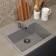 Uperwood Economwood Autonous Autonomous Office, oval, color 003 Gray matte