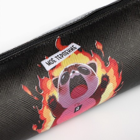 School Penalus made of artificial leather “September 1: Nerves”, 19 x 8 x 3 cm-1