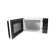Pioneer MW356S microwave oven, 800 watts, 6 programs, sensor, 23 l, black and white