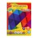 Cardboard of color A4, 15 sheets, 15 colors, in the Rainbow folder, coated 230 g/m2