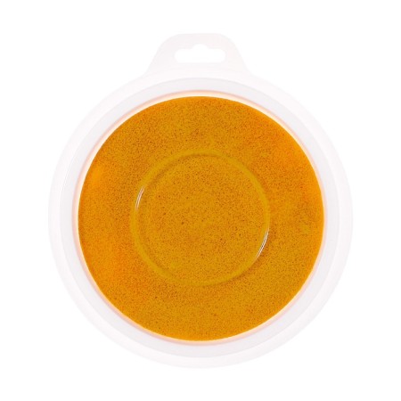 Finger -based paint, water -based, with a sponge, yellow-1