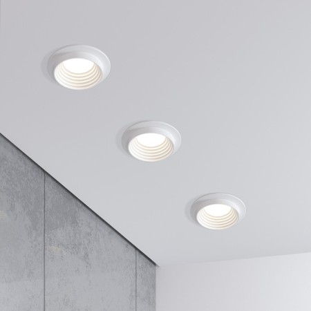 Building Lamp Elektrostandard, Senso, 90x90x30 mm, GU10, white color-1