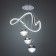 Lamp with DDD "Fior" LED 140W 3000-6000K White 49x49x15-115 cm