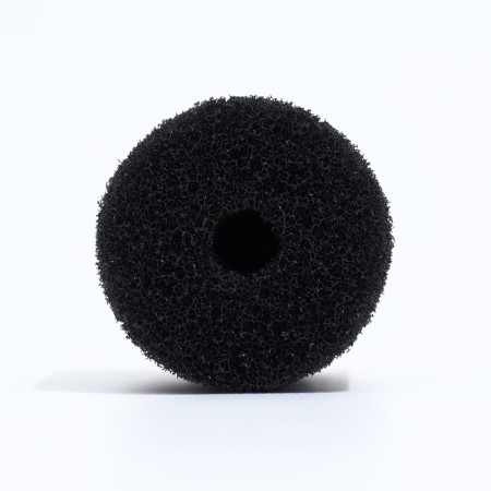 Round sponge No. 2, medium -porous 30 ppi, 6 x 6 x 12 cm, black-2