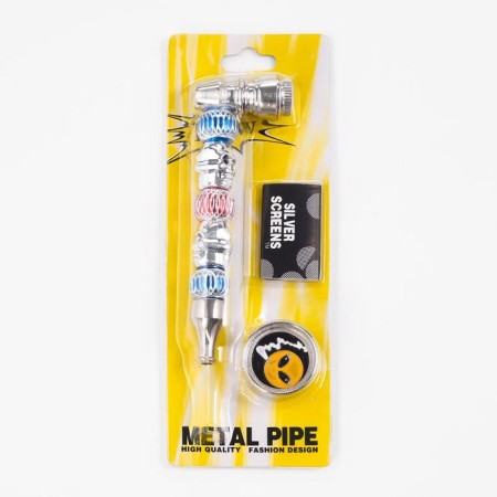 Smile set: smoking pipe and tobacco chopper-5