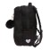 School backpack, 39 x 26 x 17 cm, Grizzly, ergonomic back, black
