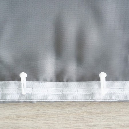A set of curtains for the kitchen Witerra Lydia 250x160cm, gray, PE100%-5