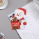 Mini-postcard "Happy New Year!" glitter, snowman, 19x13.5 cm