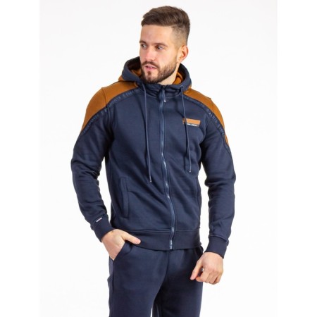 Sports costume men's ise, size 46, dark blue, brown color-7