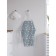 Apron kitchen with a photo print "Santa Claus in the village", adjustable, size OS