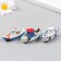 Figure for Florarium Polystone "Fish boat" MIX 5x2x2 cm