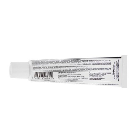 Sealant Master Klein, silicone, universal, white, 40 ml-1