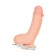 Realistic vibrator Toyfa Realstick Elite Vibro, TPR, bodily, 7 modes, 18.5 cm
