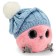 Soft toy "someone in a hat with pompons", 13 cm, color mix