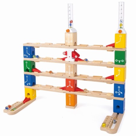Hape wooden designer, quadrilla labyrinth, basic set of "Racing"-2