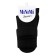 Women's socks mini inverno, single size, Nero color