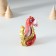 Polystone souvenir "Snake with a hill" mix 5.5x4x8 cm