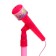 Musical guitar, sound, light, pink color