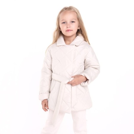 Children's jacket, Latte color, height 116 cm