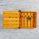 Wooden Key "Golden Key", 23 x 20 x 6 cm, 4 hooks