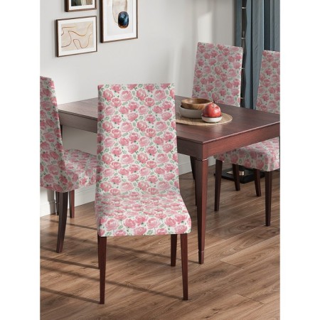 Decorative case on a chair with a back-2