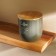 Sugar Bank SL Home, 12 × 12 cm, gray color, with a bamboo lid