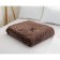 Climeninine bedspread, size 160x220 cm, chocolate color