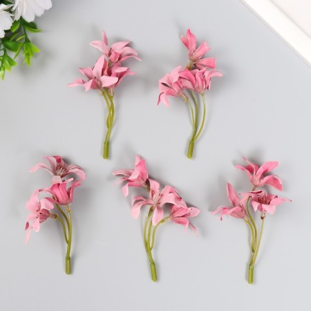 Flowers for decorating "Lilenik" raspberry 8.5 cm-2
