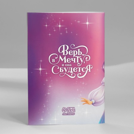 Chancellery set: notebook coloring, stencils, stickers and wax crayons "for the most beautiful princess"-12