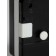 Watch alarm clock, on batteries, with backlight, 5.6 x 5.6 x2.5cm, dial d-5 cm