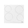Hon surface Hansa BHIW 67323, induction, 4 burners, sensor, white