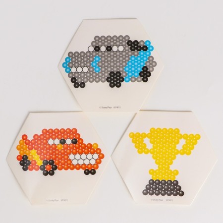 Aquamosaic with decorations, cars-4
