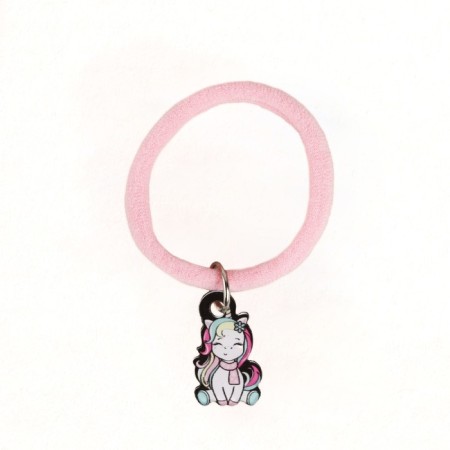 Hair gum "Dream nearby", diam. 4 cm-2
