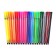 Flomasters 24 colors in a plastic tube with a pen, pink, ventilated cap