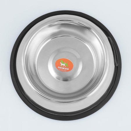 A bowl with a non -slip base is rounded with handles, 900 ml-3