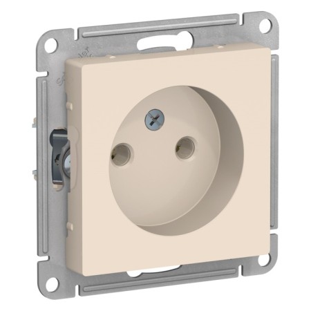SE SE AtlasDesign, 16 A, 250 V, built -in, without salary, IP20, beige, Atn000241-1