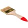 Brush Flat bison 01099-075_z01, light bristle, wooden pen, 75mm