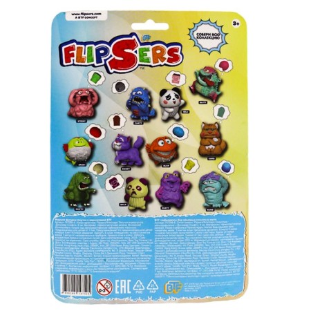 Tyanochka-Osernushka Flipsers, Dinosaur "SNIFTI", 8 cm-1