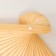 Fan bamboo, textiles h = 22 cm "monocet" in the box, fuchsia